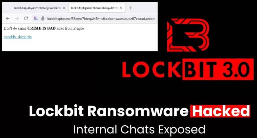 知名勒索軟件LockBit遭入侵，內(nèi)部聊天記錄數(shù)據(jù)庫遭泄露1